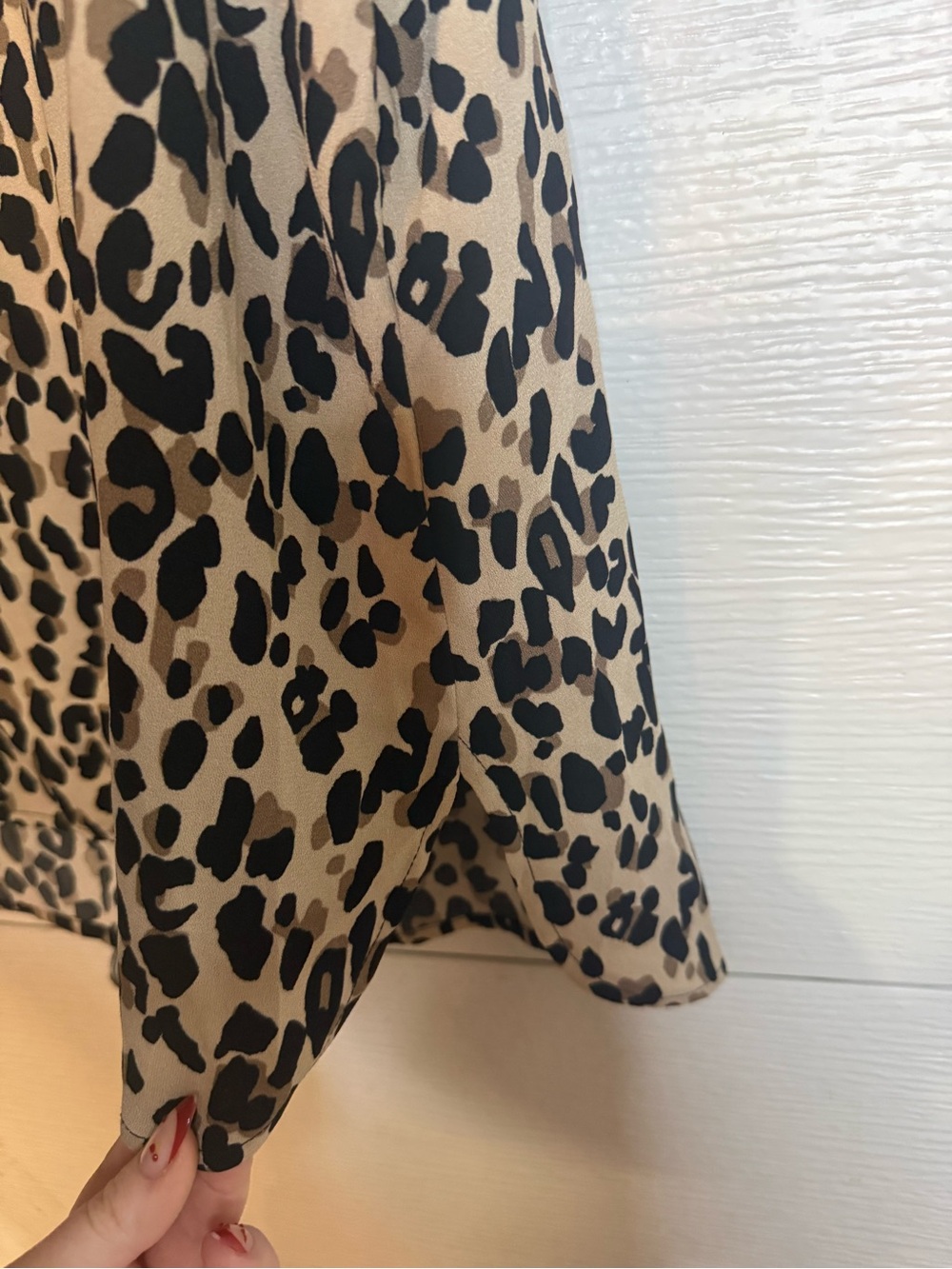 HALOGEN LEOPARD PRINT TANK 2X - Picture 3 of 5
